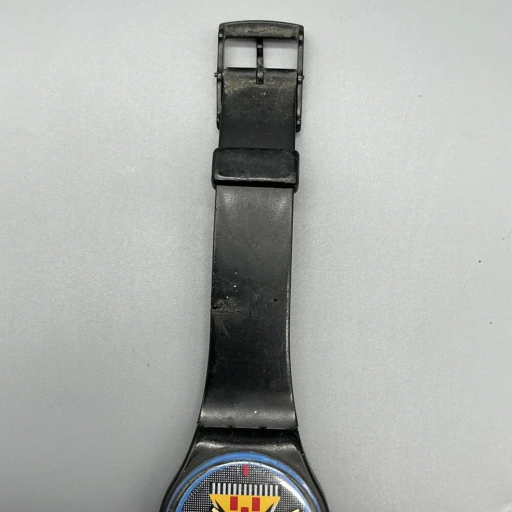 Swatch Lancelot Womens Watch 31mm Geometric Dial GB110  display picture 2